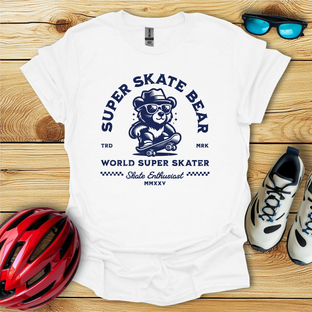 Super Skate Bear T-Shirt