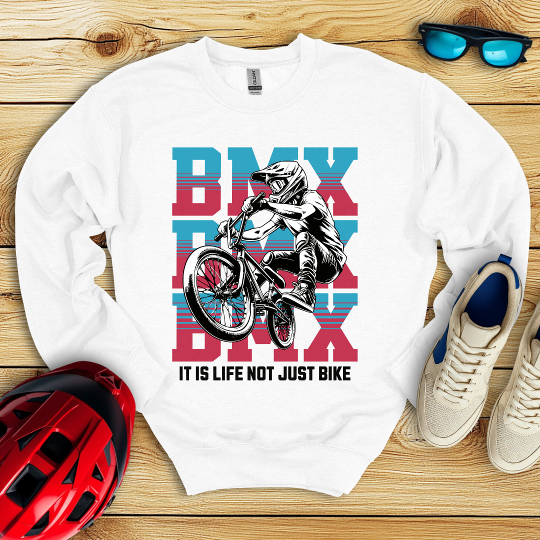 It Is Life Not Just Bike Felpa