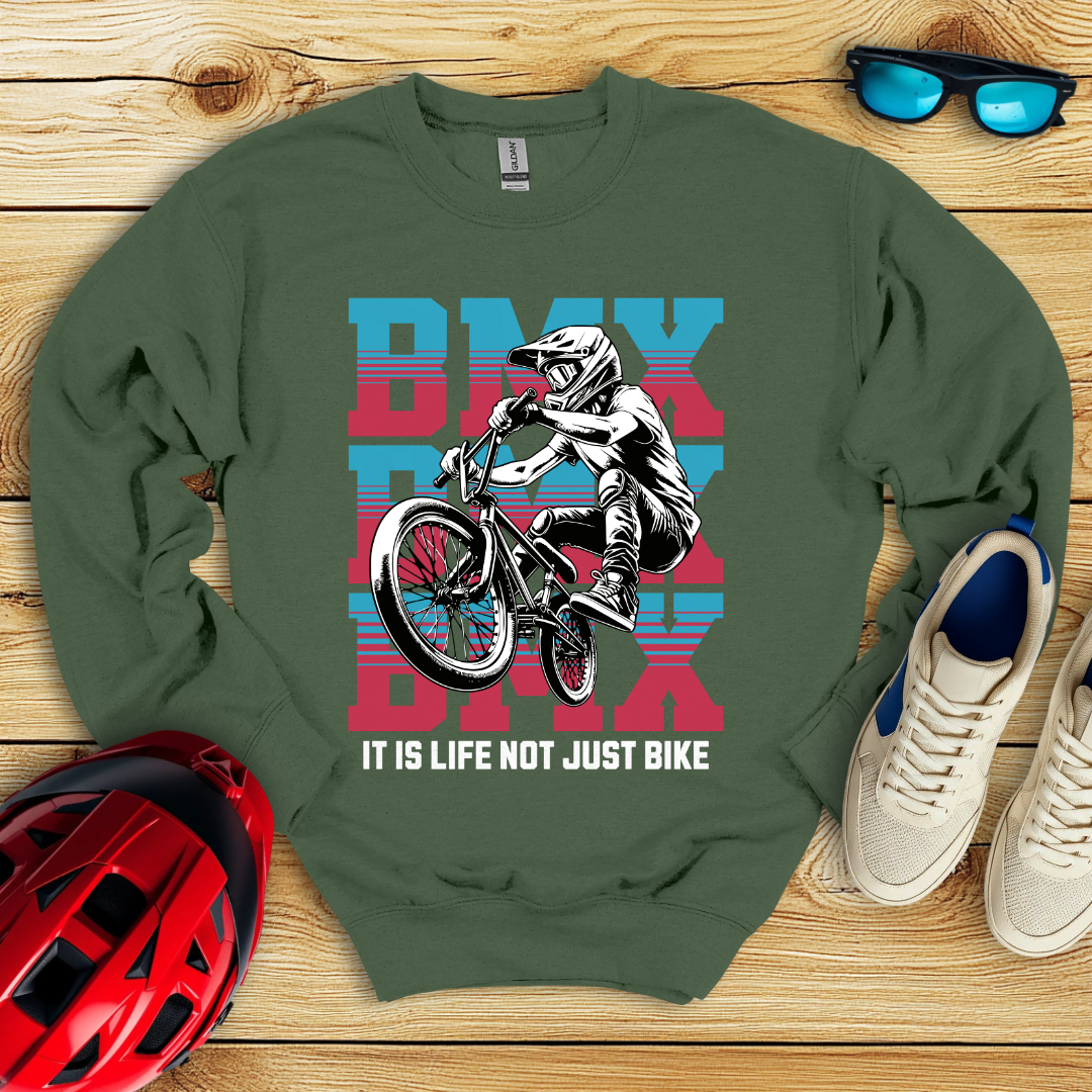 It Is Life Not Just Bike Felpa