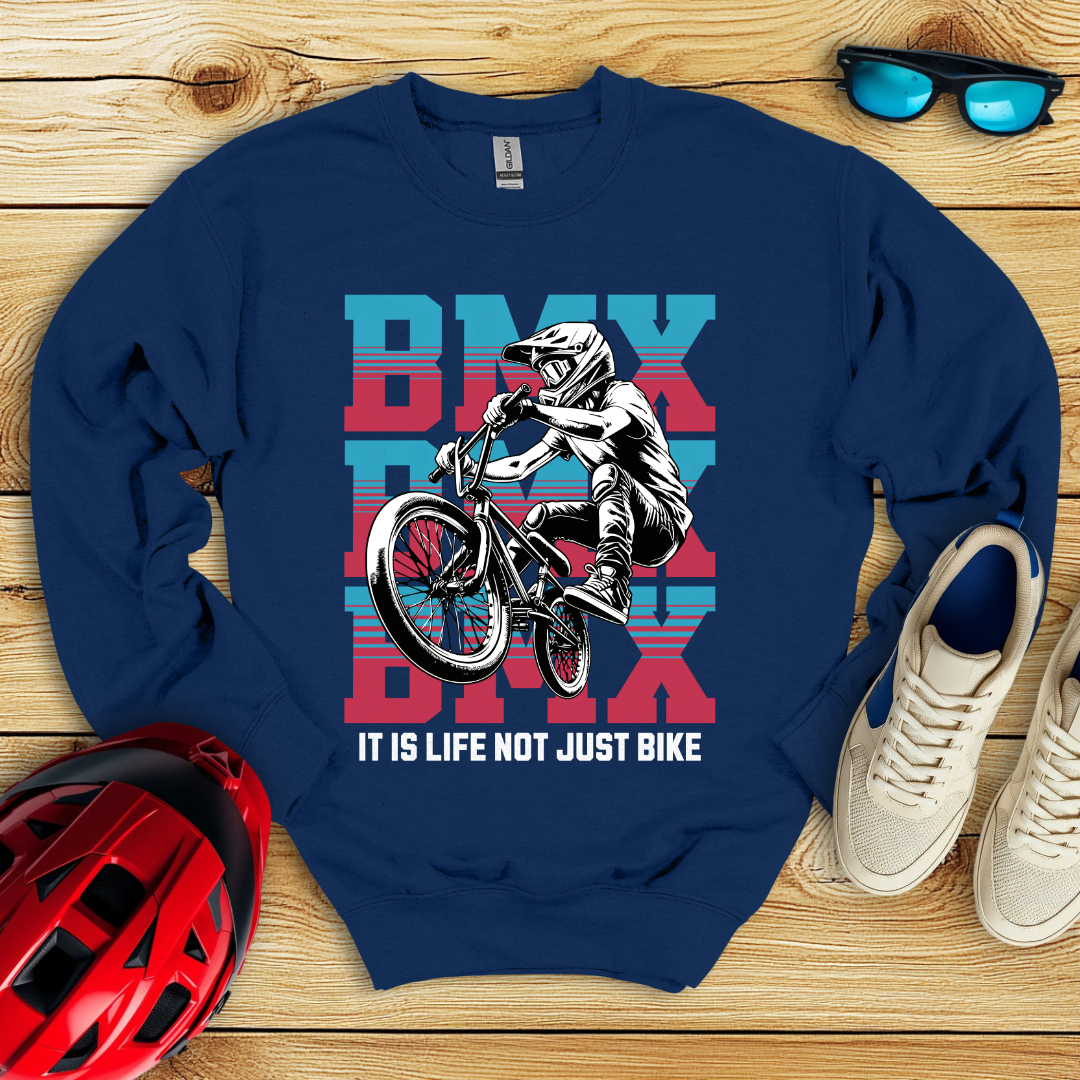 It Is Life Not Just Bike Felpa