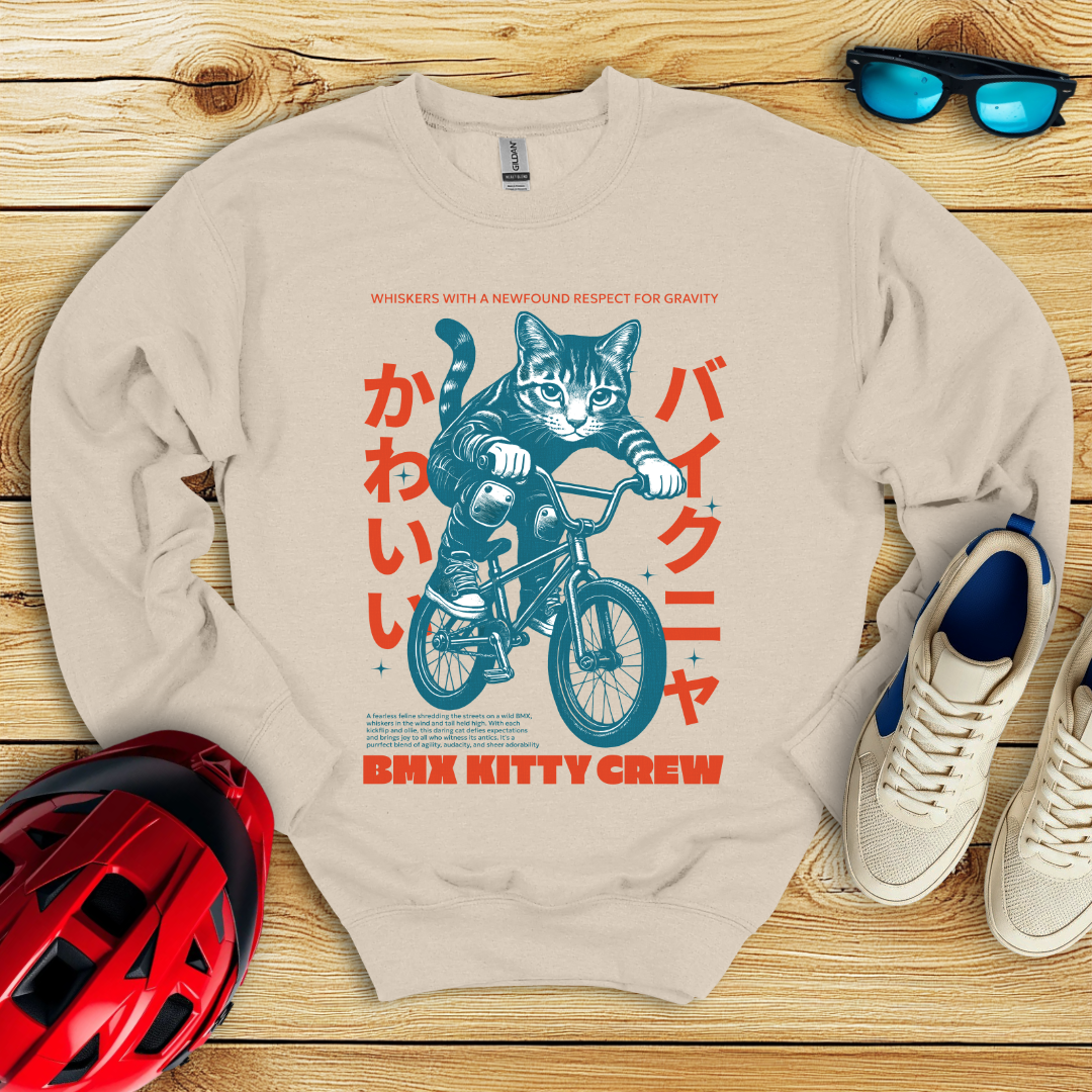 BMX Kitty Crew Felpa