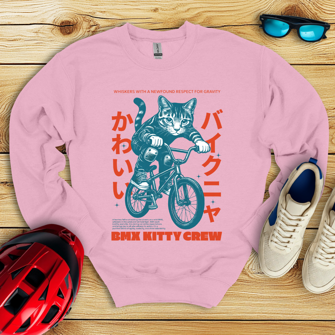BMX Kitty Crew Felpa