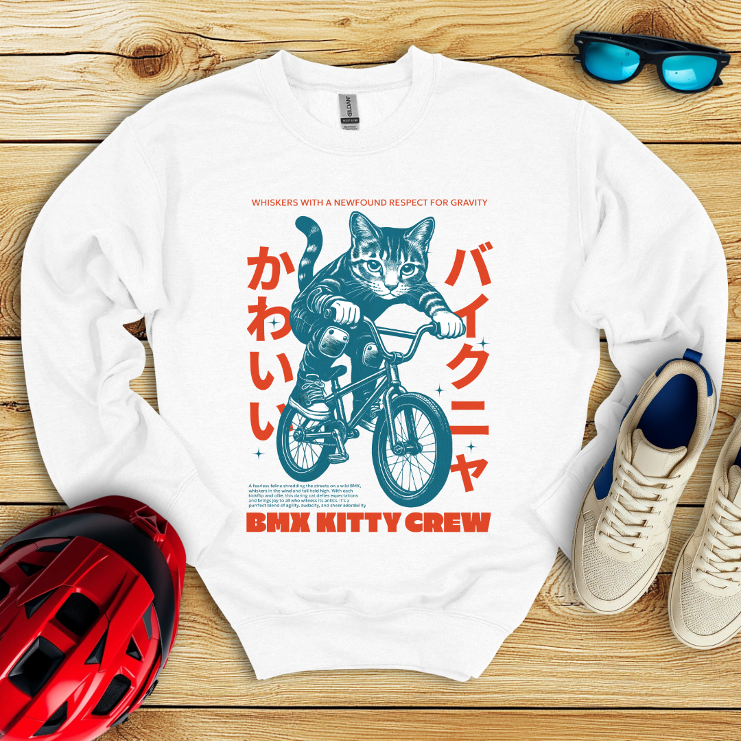 BMX Kitty Crew Felpa