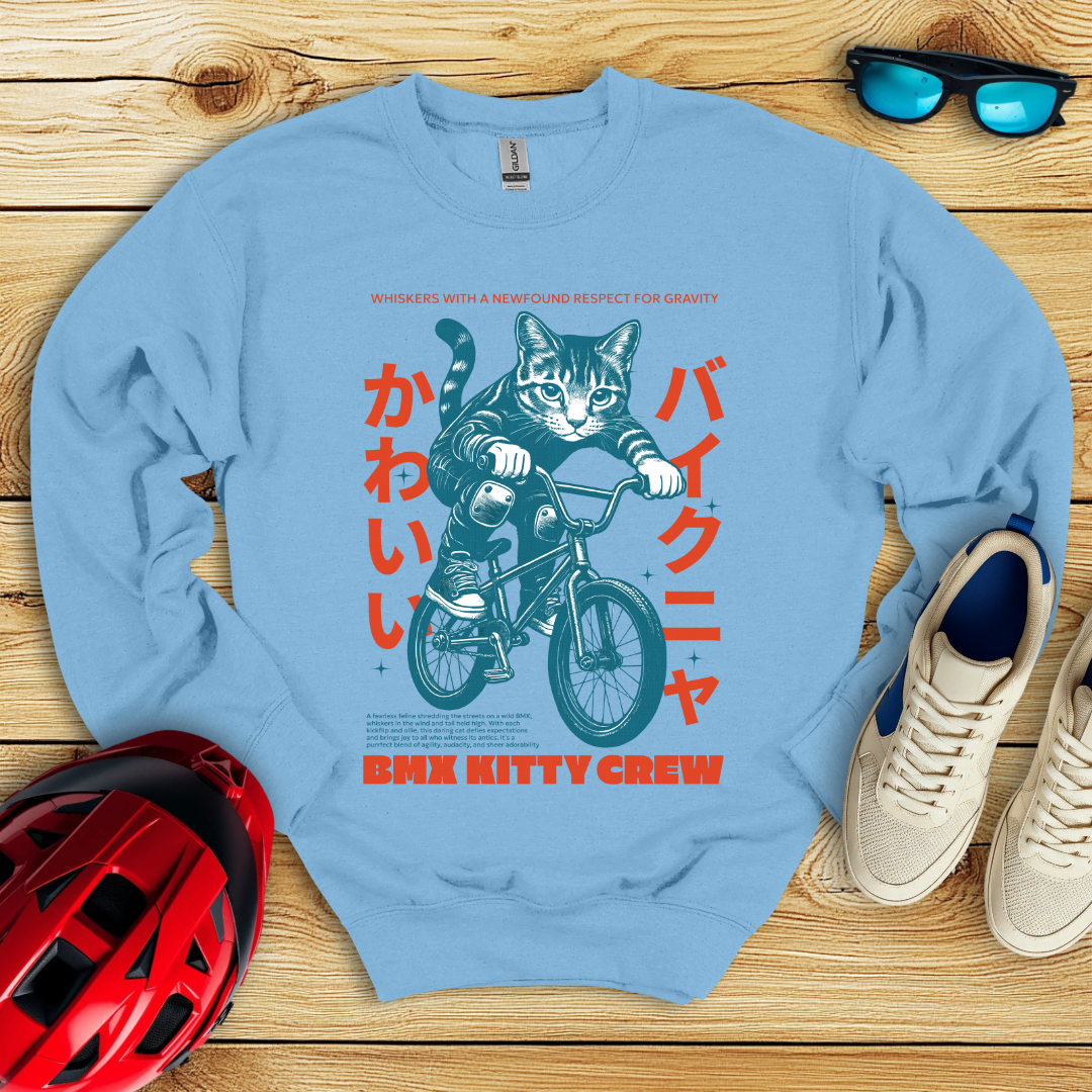 BMX Kitty Crew Felpa