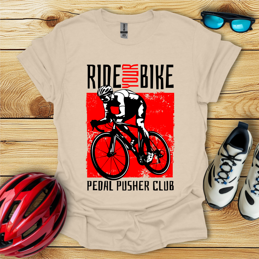 Ride Your Bike Rosso T-Shirt
