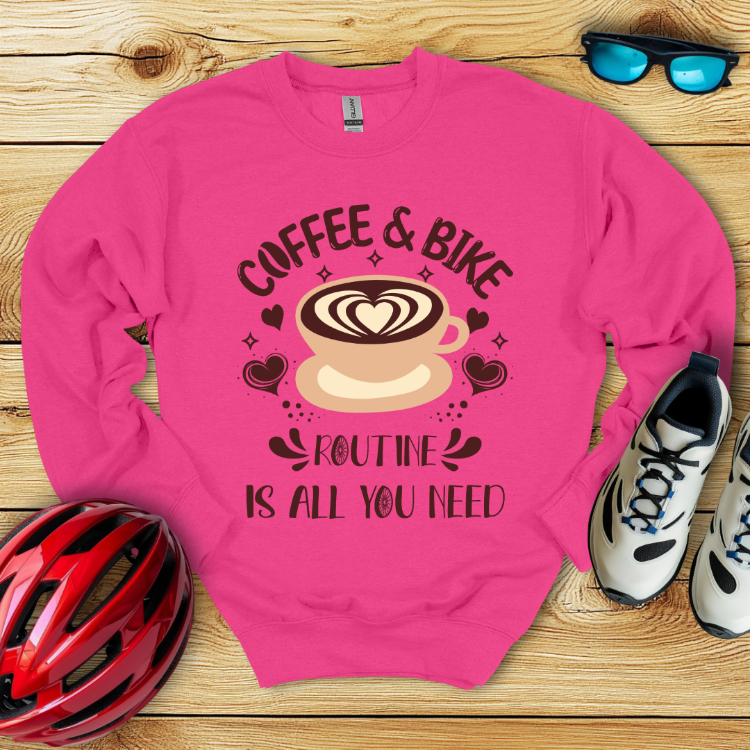 Coffee & Bike Routine Is All You Need Felpa