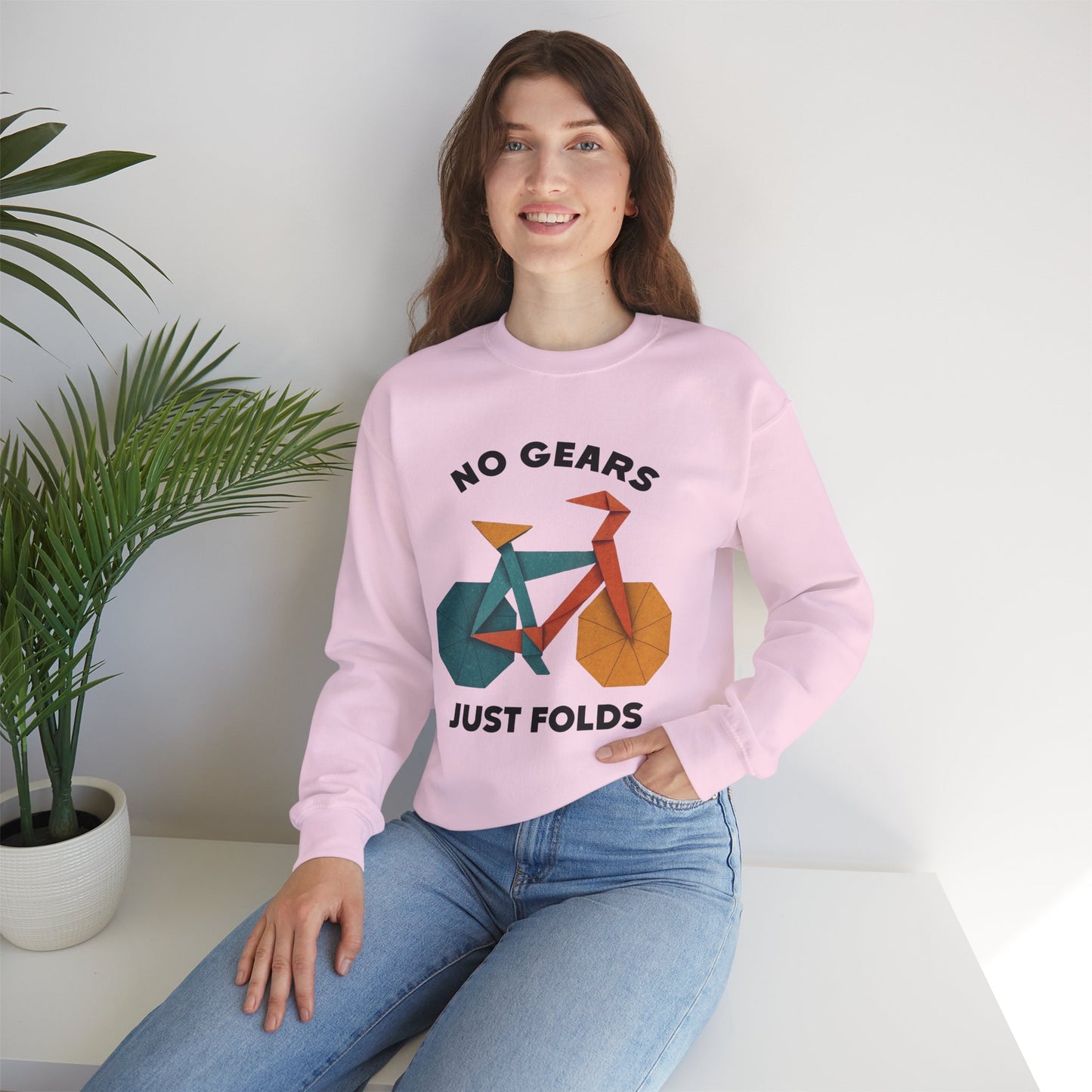 No Gears Just Folds Felpa