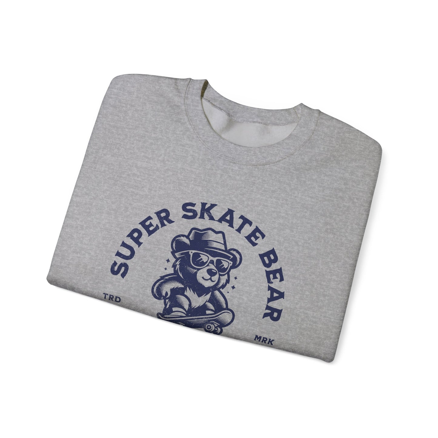 Super Skate Bear Felpa