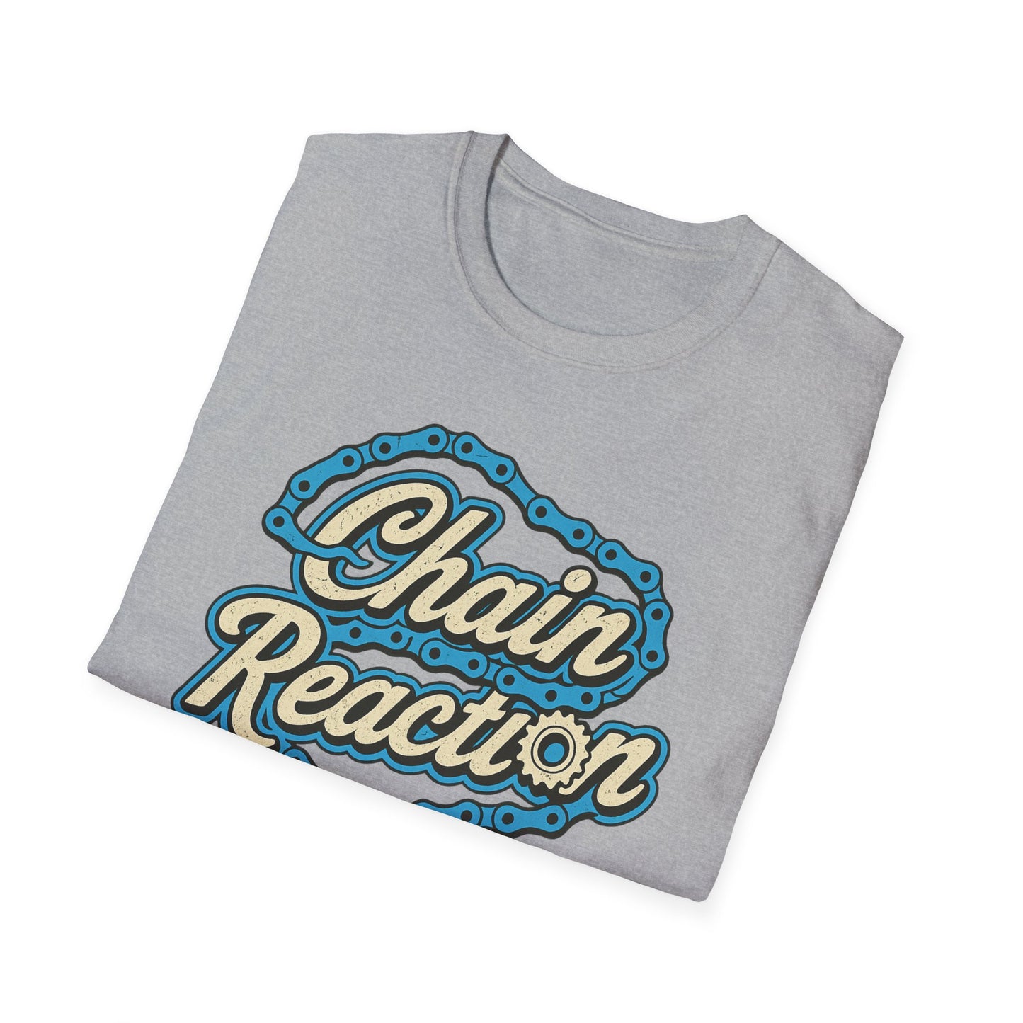 Chain Reaction Blu T-Shirt