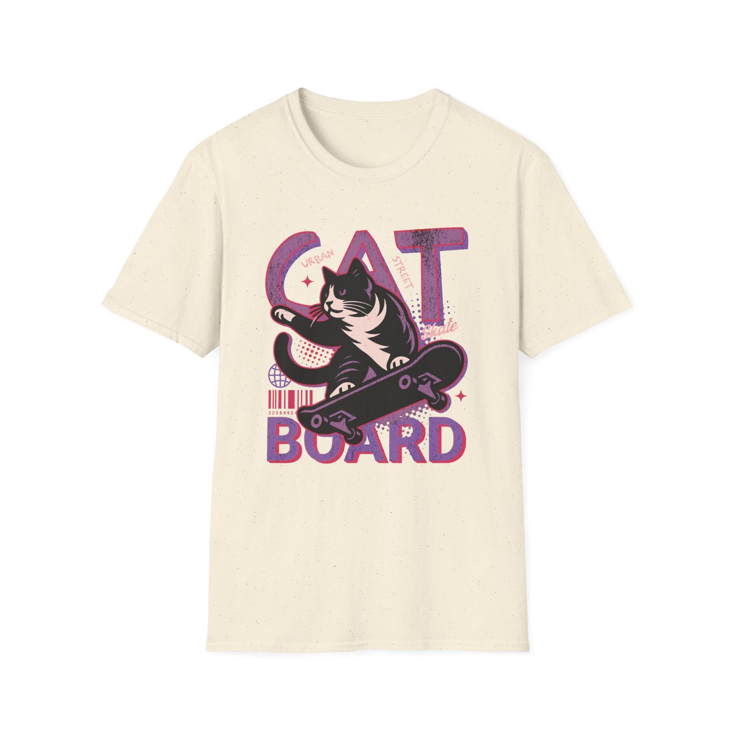 Cat Board Viola T-Shirt