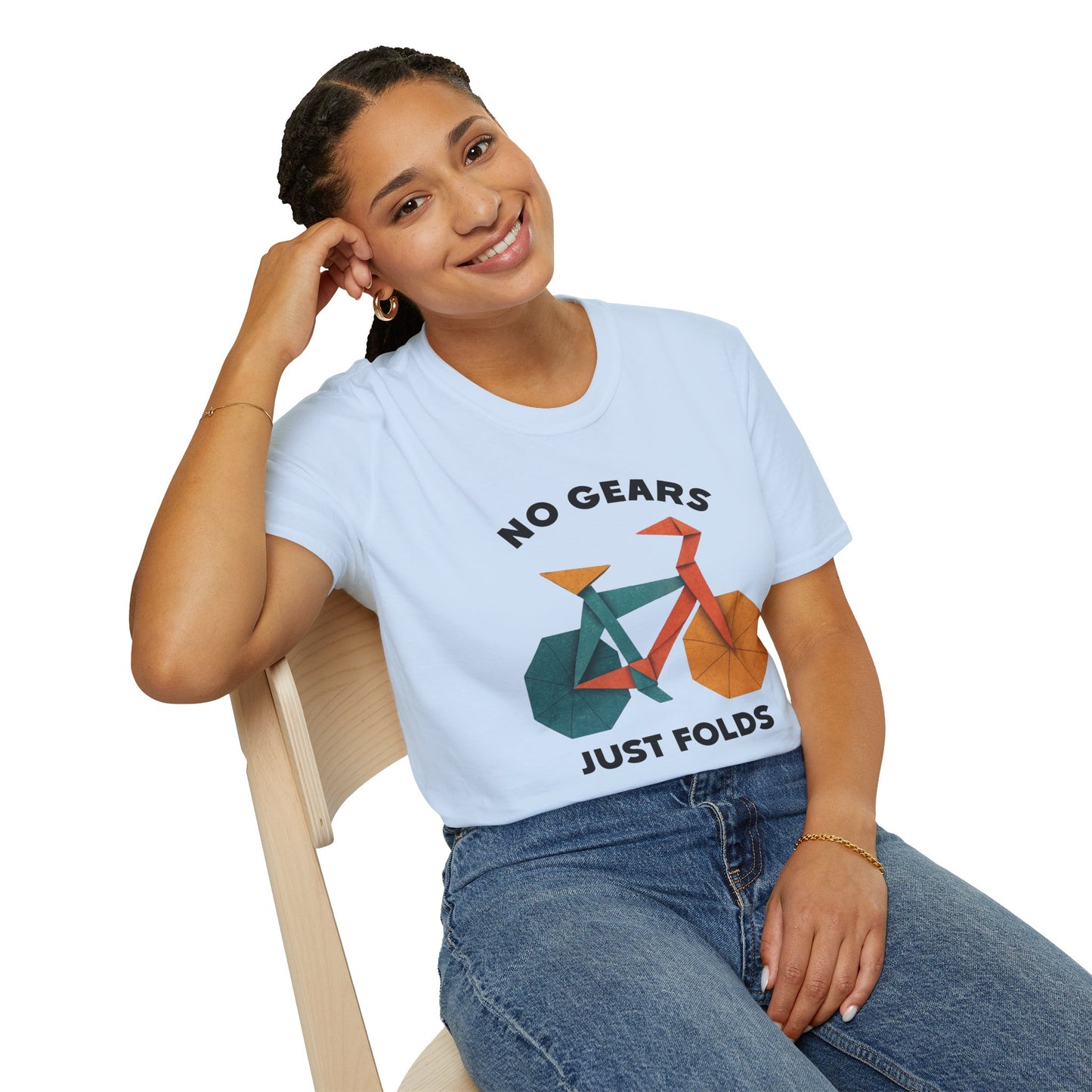 No Gears Just Folds T-Shirt