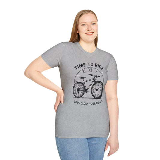 Time To Ride Your Clock Your Rules T-Shirt