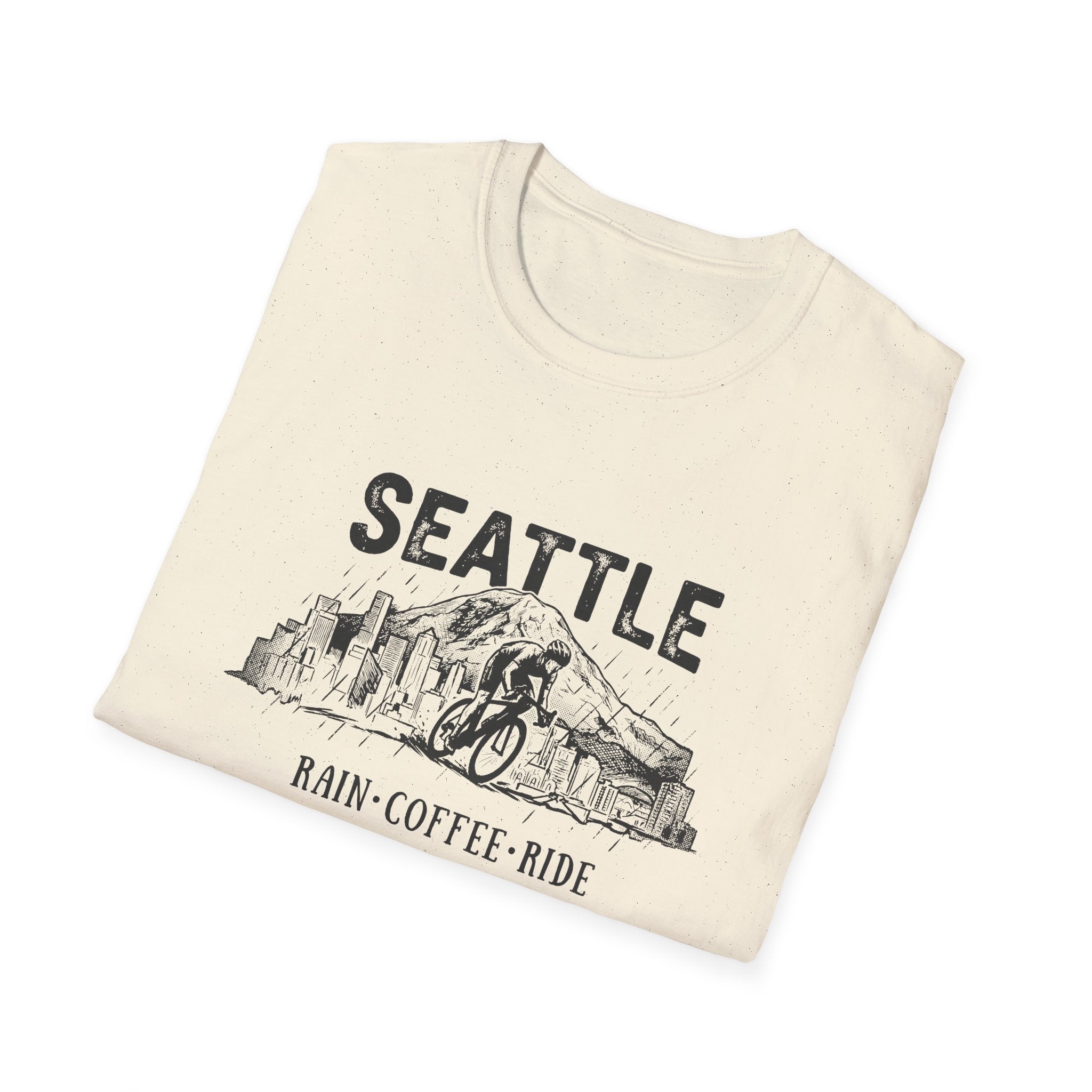 Seattle Rain Coffee Ride T-Shirt