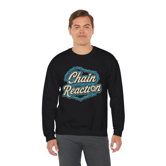 Chain Reaction Blu Felpa