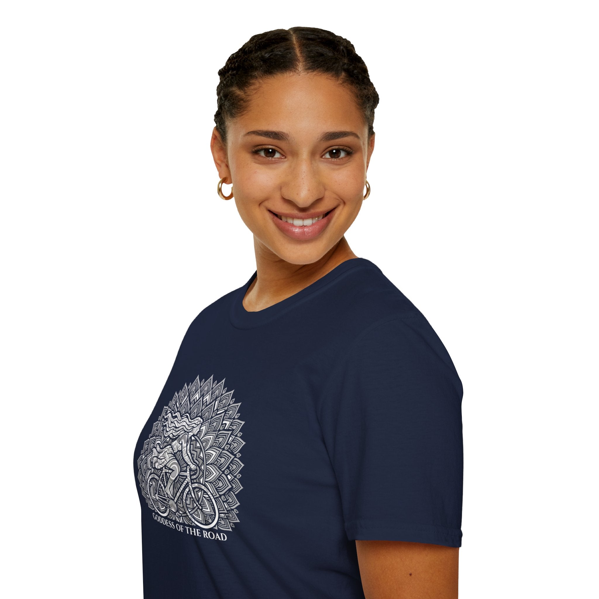 Goddess Of The Road Monochrome T-Shirt
