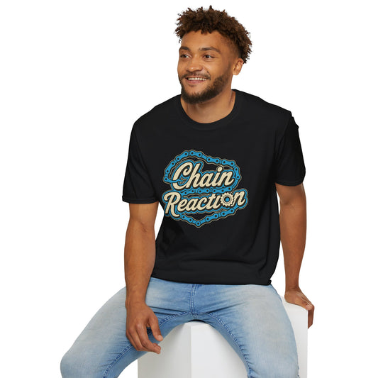 Chain Reaction Blu T-Shirt