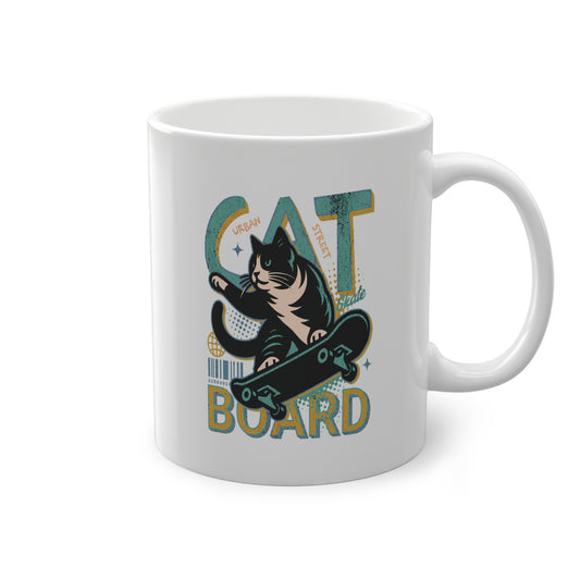 Cat Board Verde Acqua Tazza