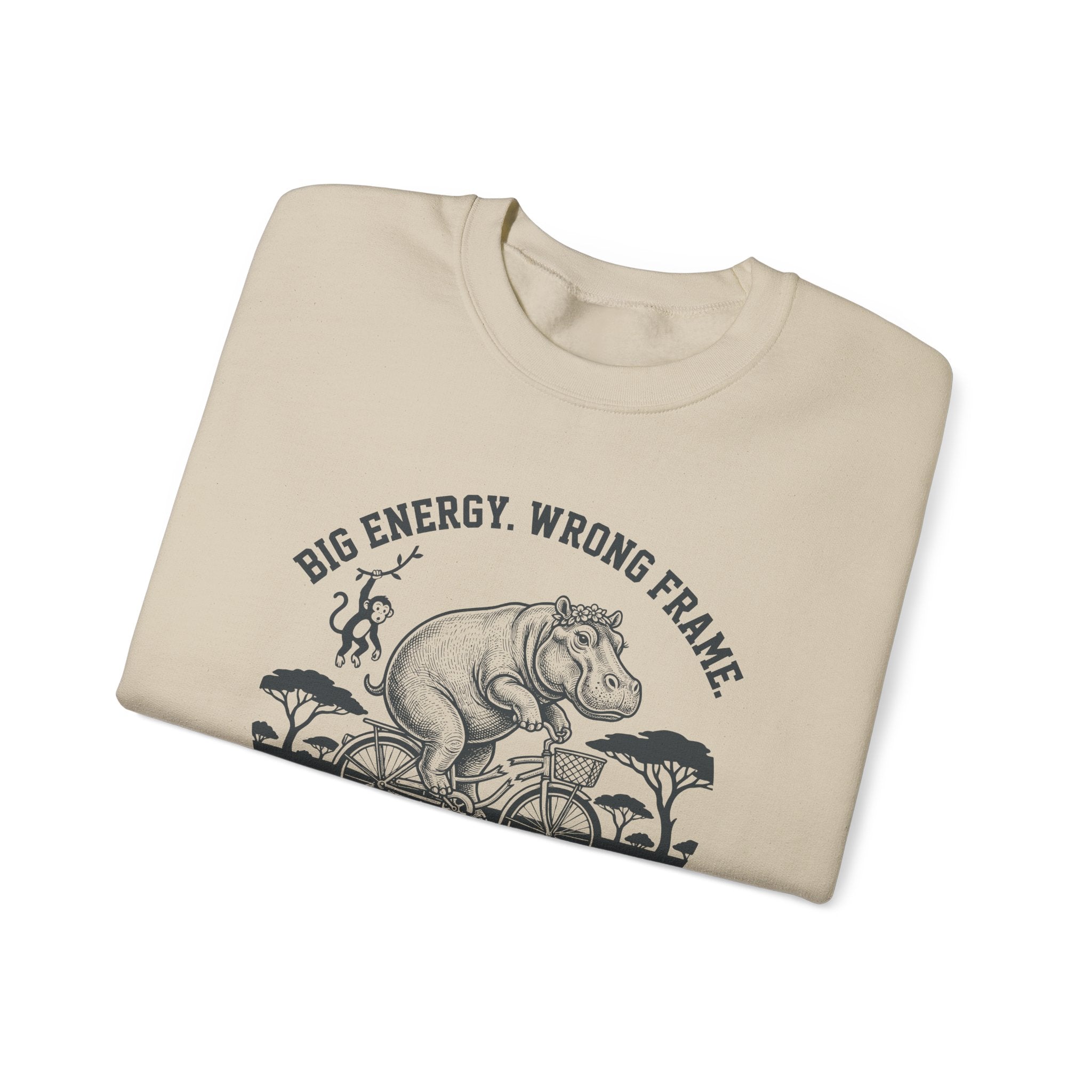 Wrong Frame Hippo Sweatshirt