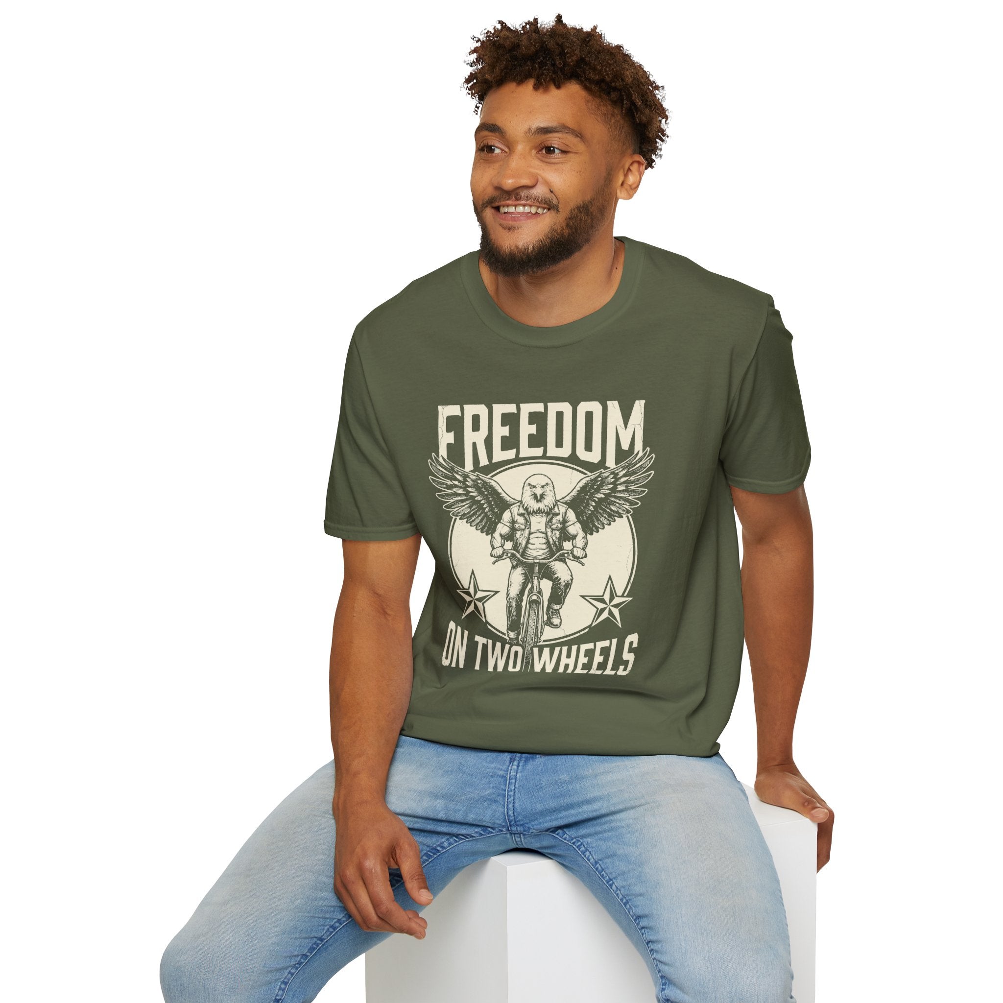 Freedom On Two Wheels T-Shirt