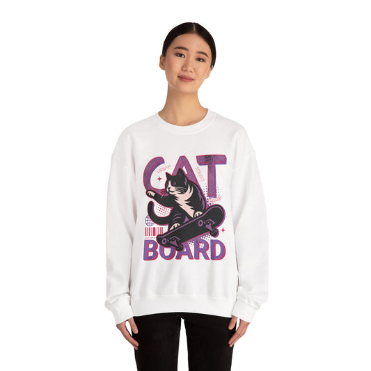 Cat Board Viola Felpa