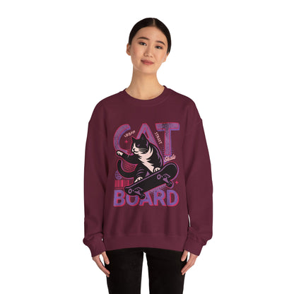 Cat Board Viola Felpa