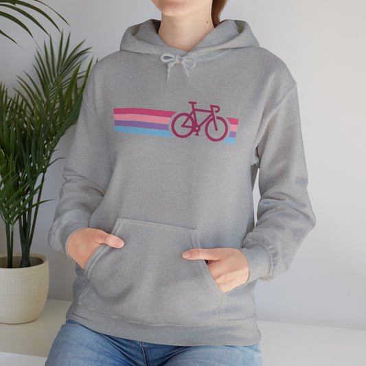 Striscia Classica Donna Felpa Con Cappuccio