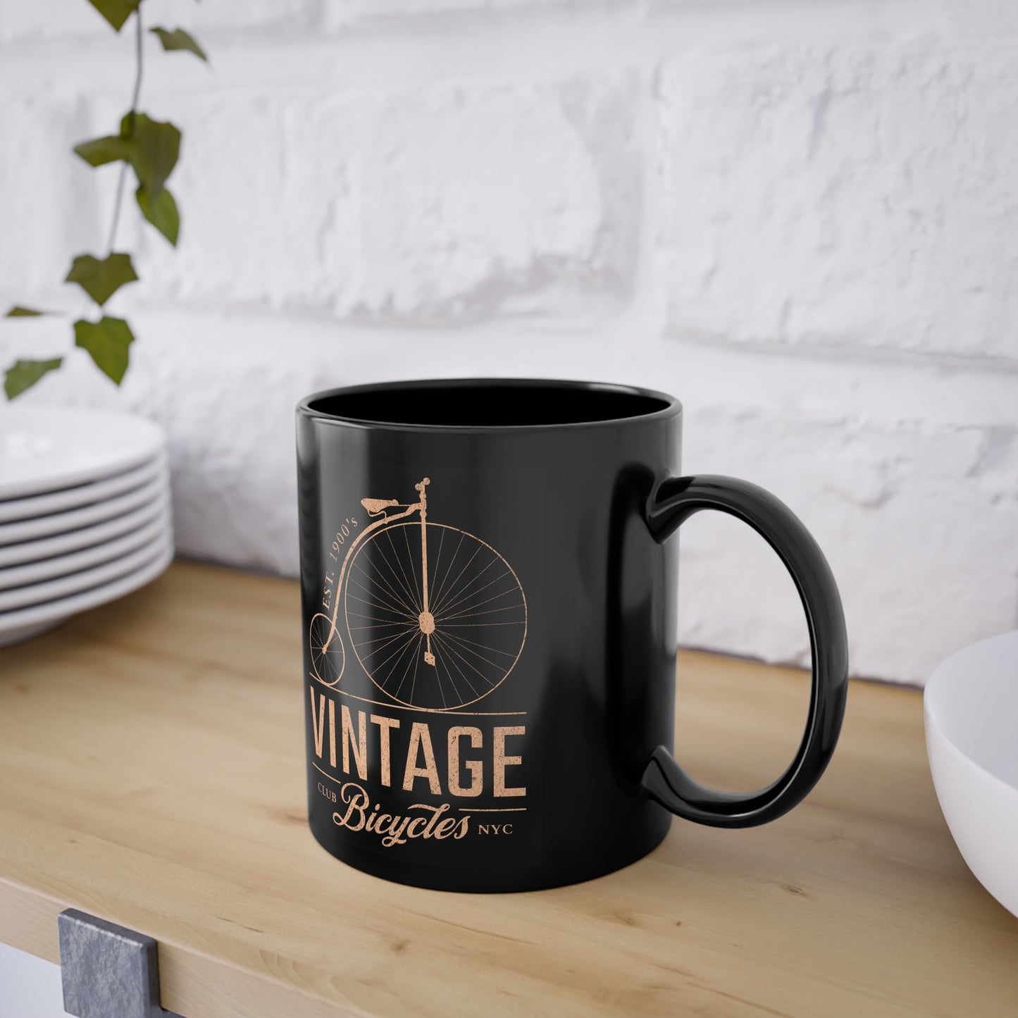 Vintage Club Bicycles Tazza Nera