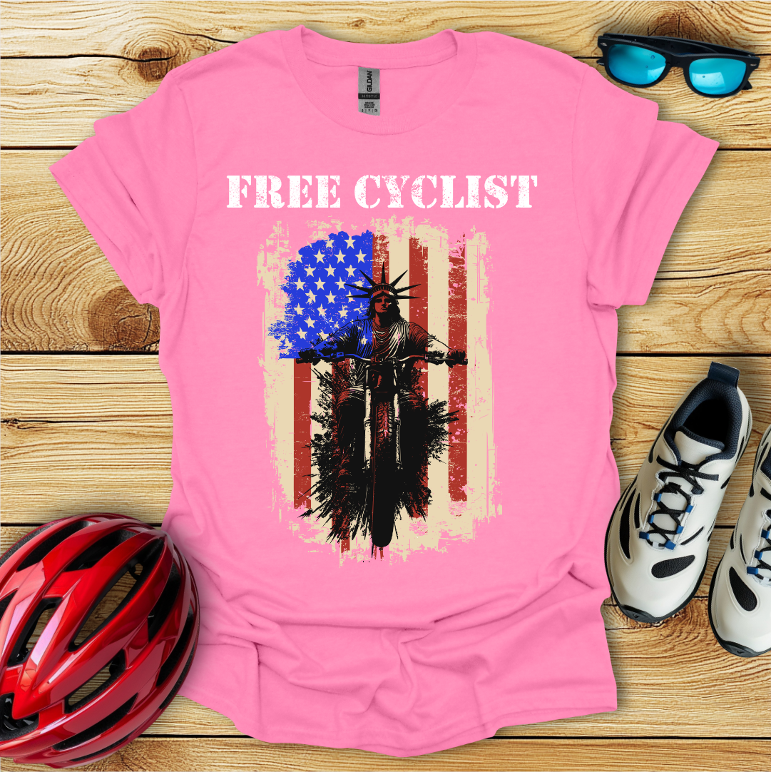 Free Cyclist_Statue T-Shirt