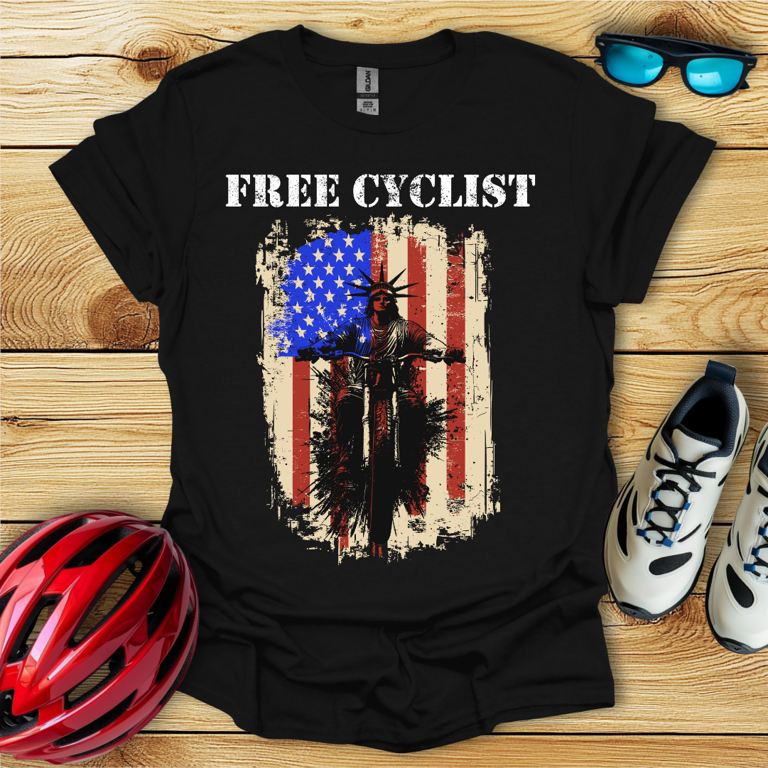 Free Cyclist_Statue T-Shirt