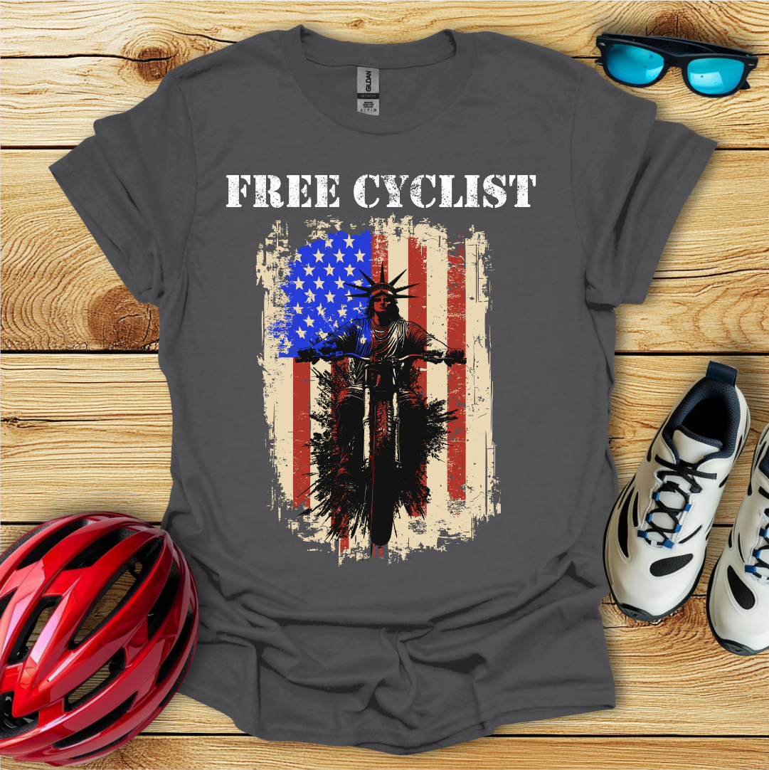 Free Cyclist_Statue T-Shirt