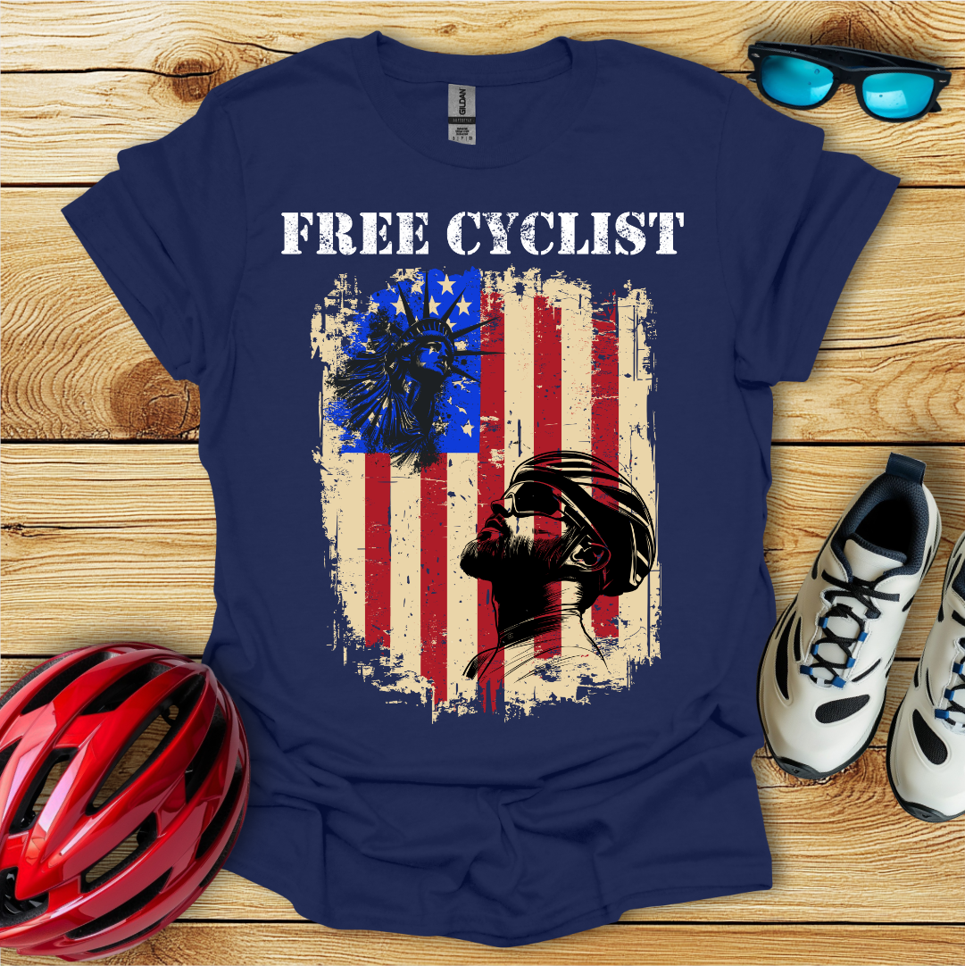 Free Cyclist_Man T-Shirt