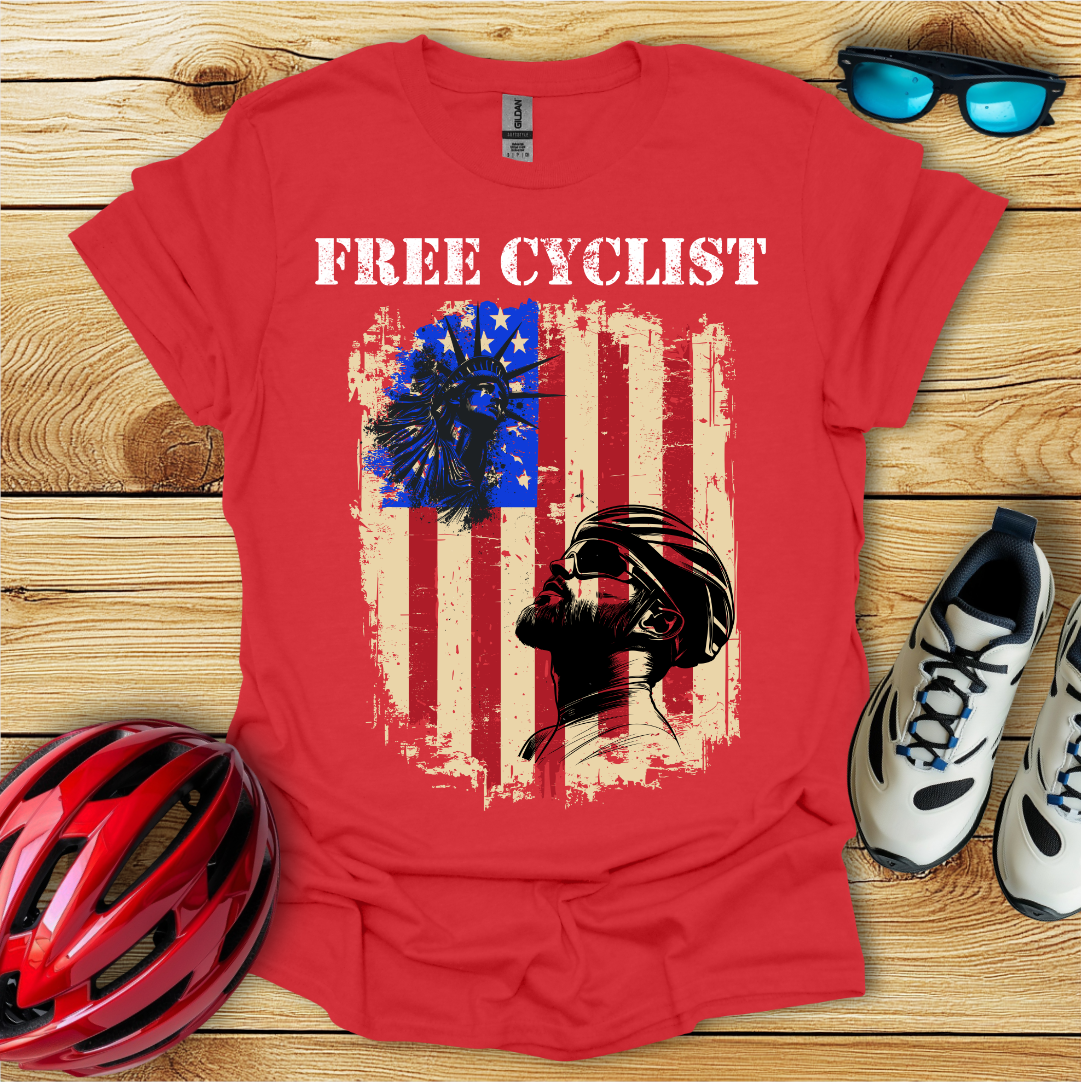 Free Cyclist_Man T-Shirt