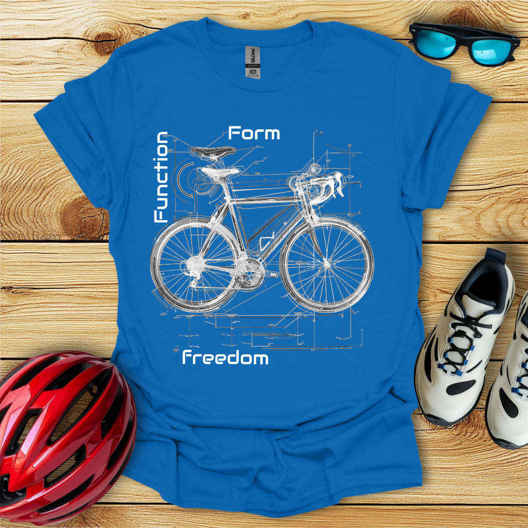 Form Function Freedom_Gray T-Shirt