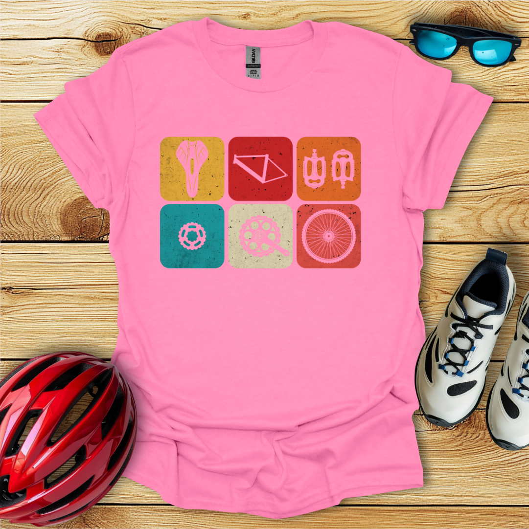 Bicycle Squares T-Shirt