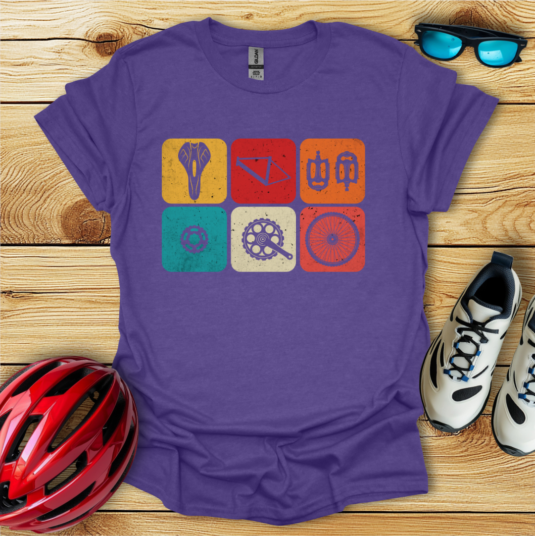 Bicycle Squares T-Shirt