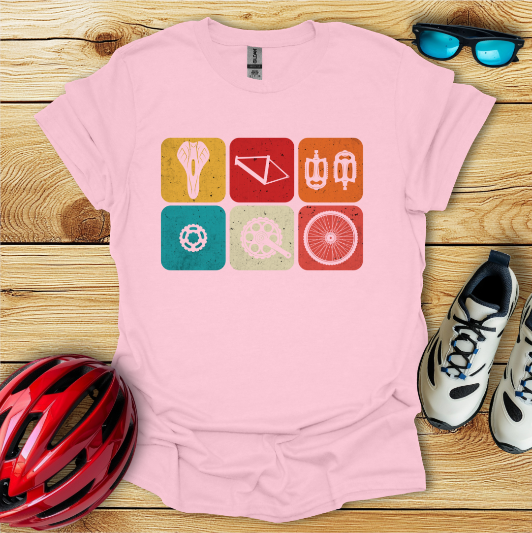 Bicycle Squares T-Shirt