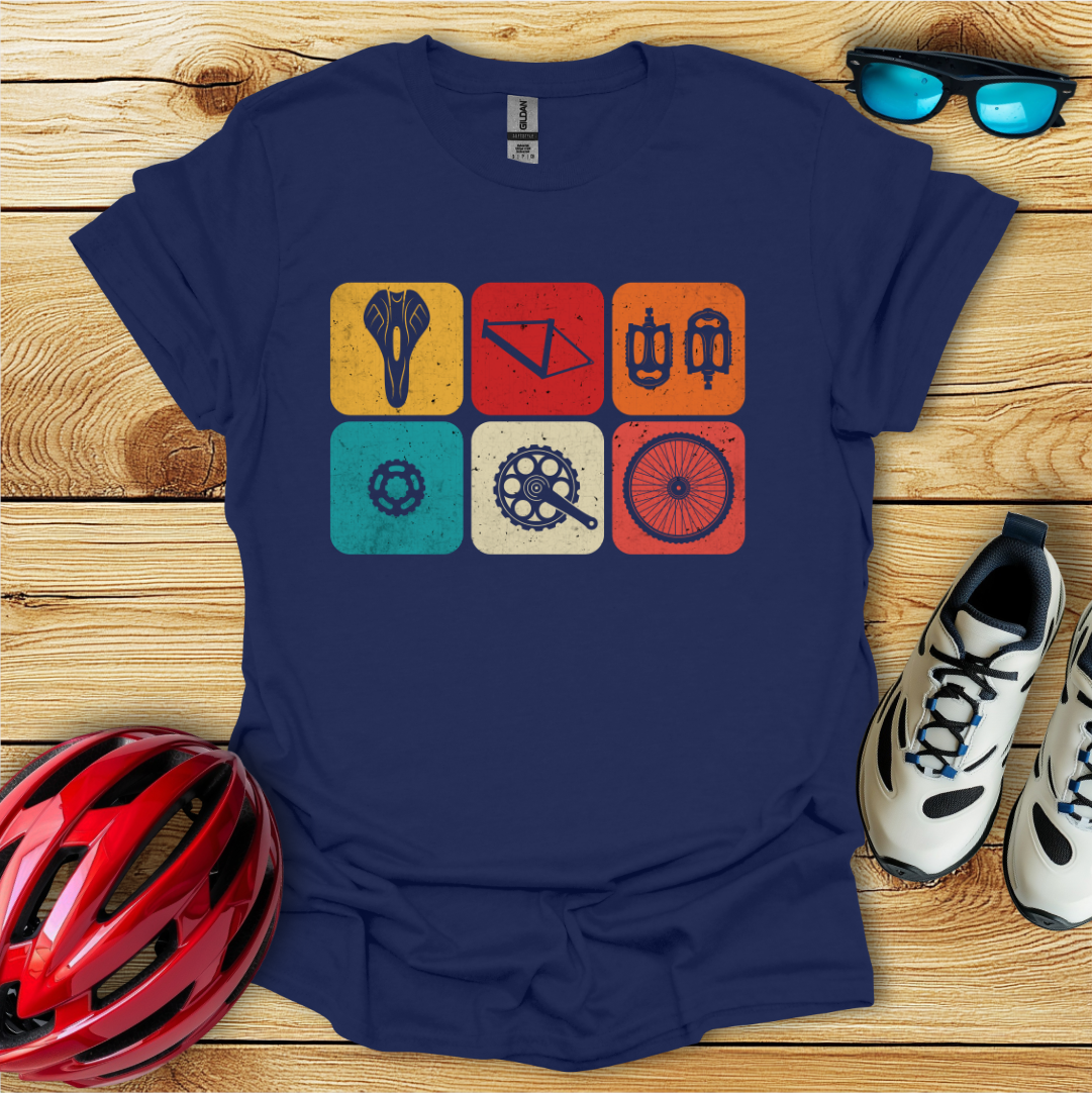 Bicycle Squares T-Shirt