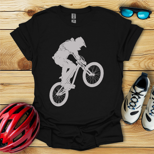 Cyclist In Motion T-Shirt