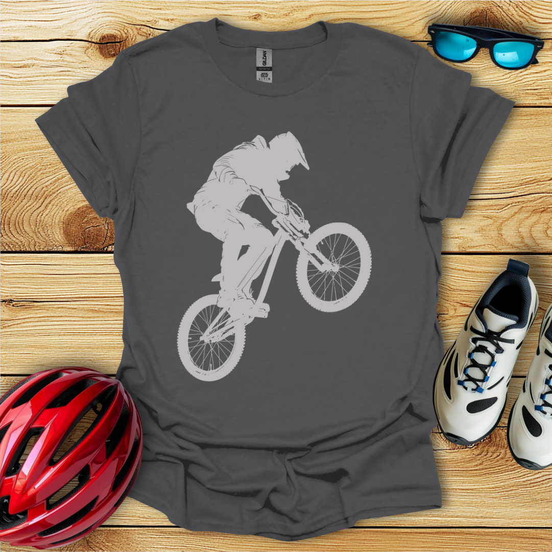 Cyclist In Motion T-Shirt