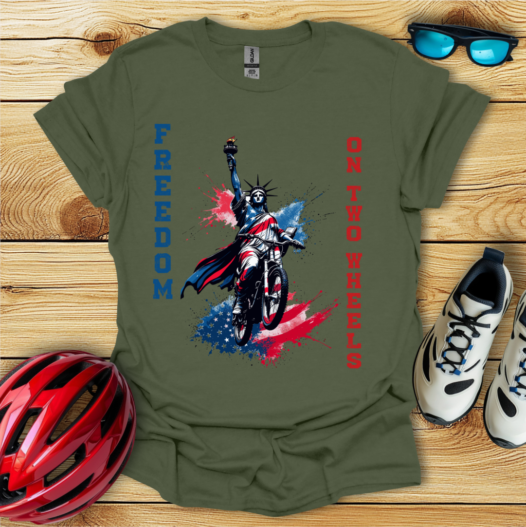 Freedom On Two Wheels T-Shirt