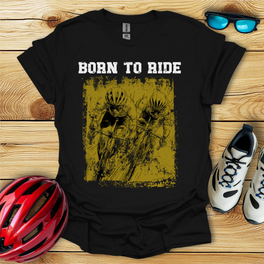 Born To Ride_Gold T-Shirt