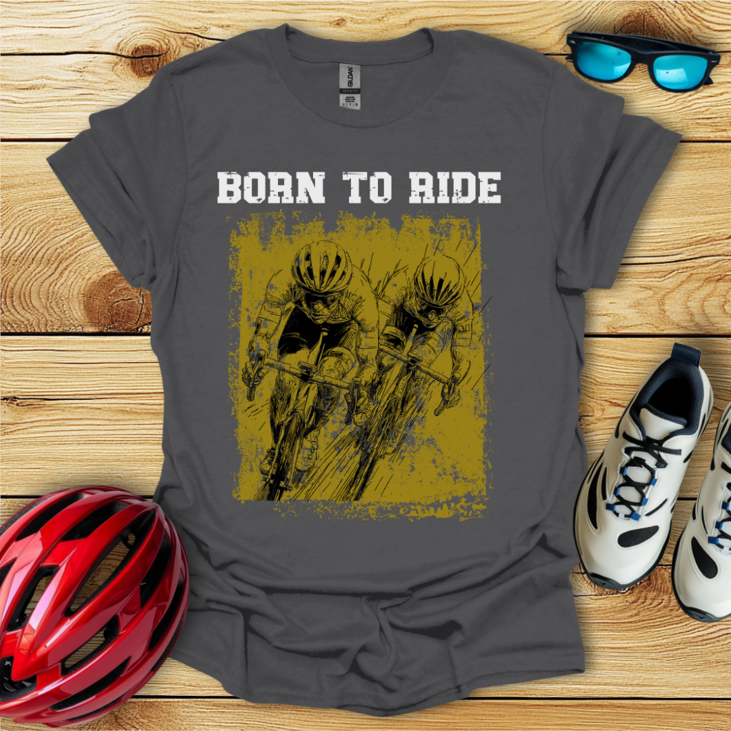 Born To Ride_Gold T-Shirt