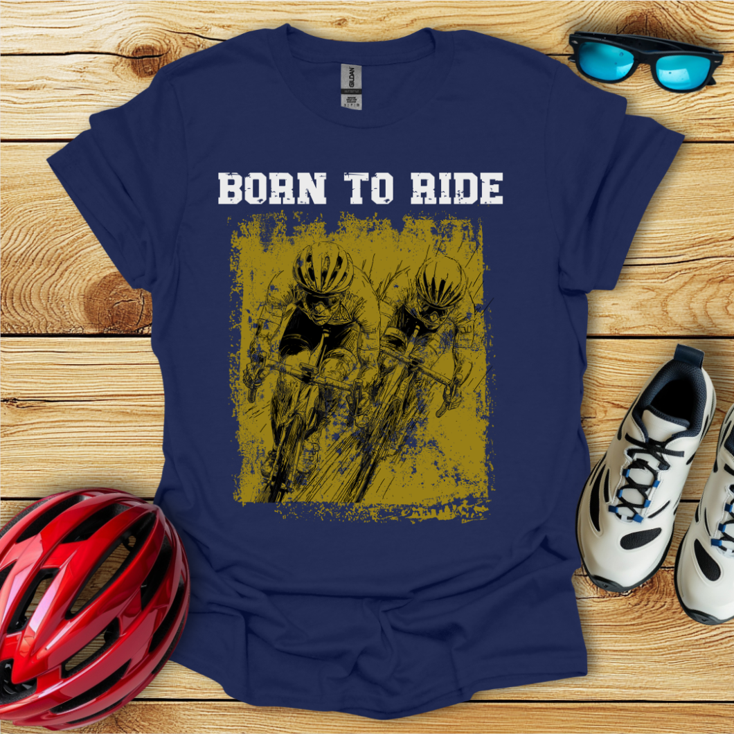 Born To Ride_Gold T-Shirt