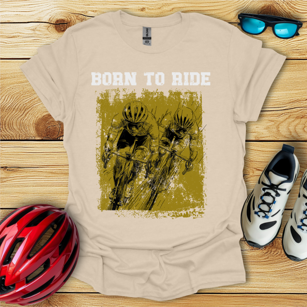 Born To Ride_Gold T-Shirt