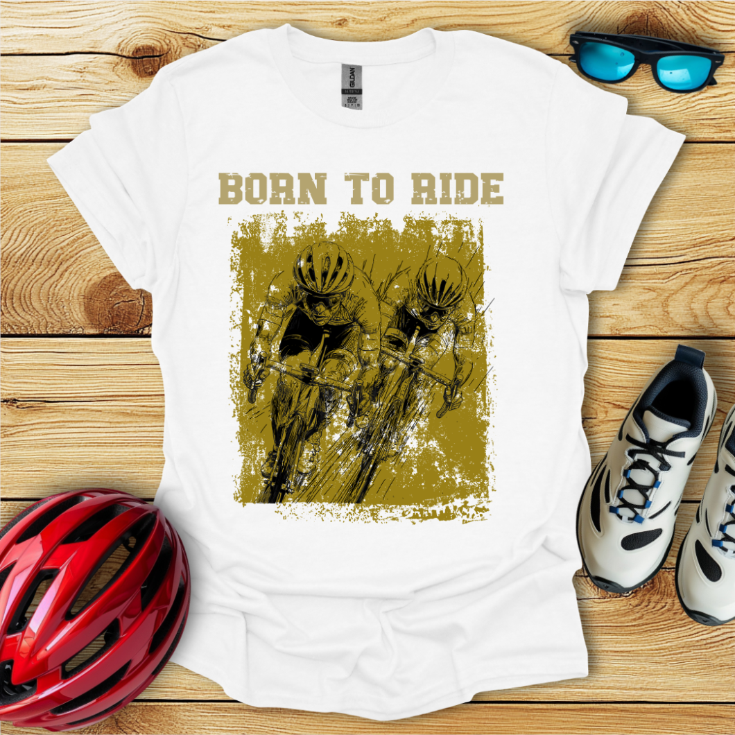 Born To Ride_Gold T-Shirt