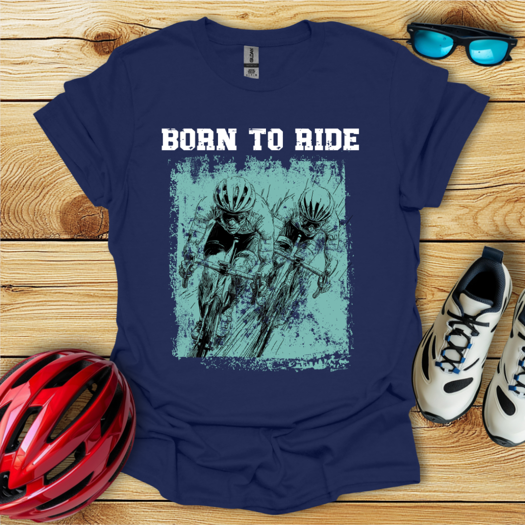 Born To Ride_Green T-Shirt