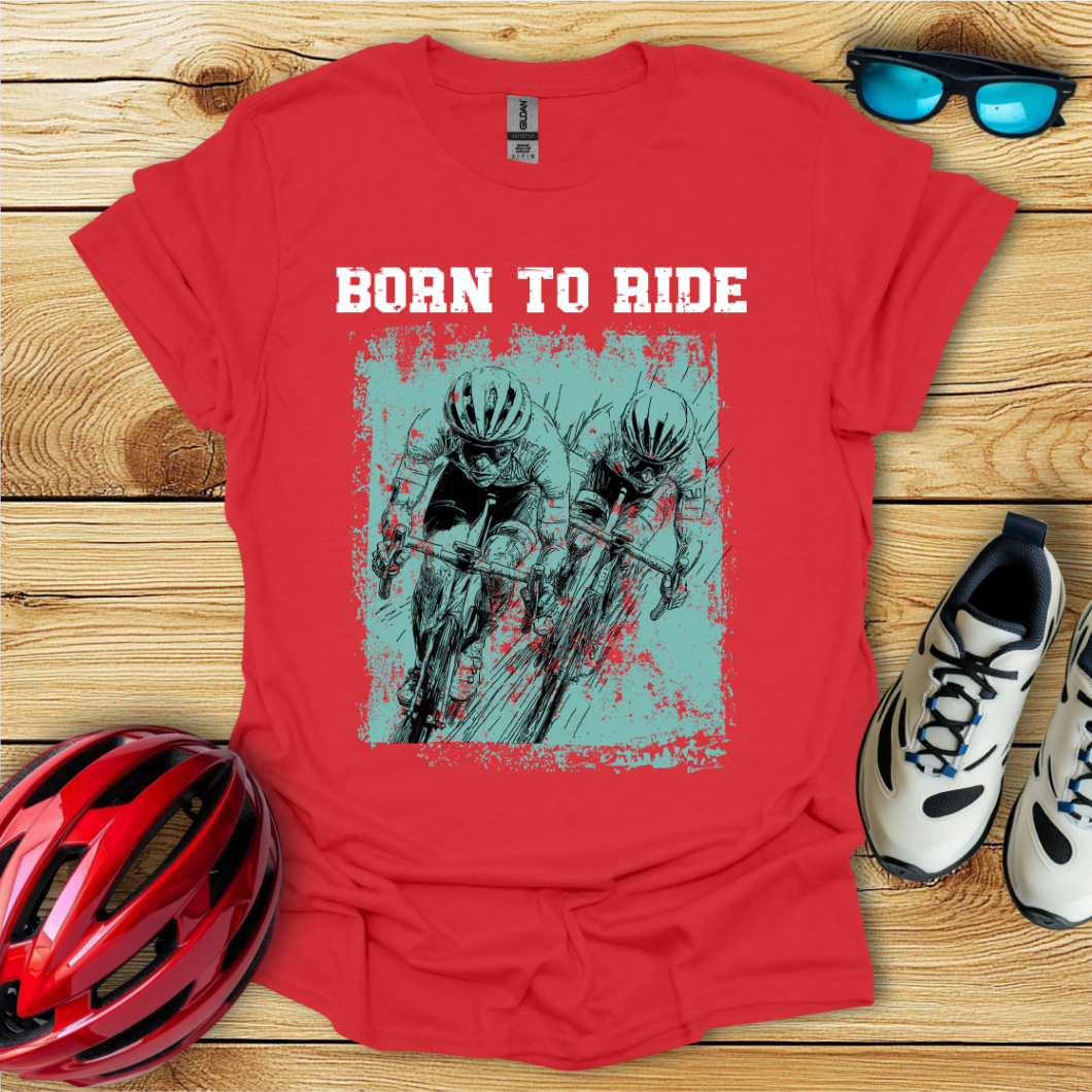 Born To Ride_Green T-Shirt