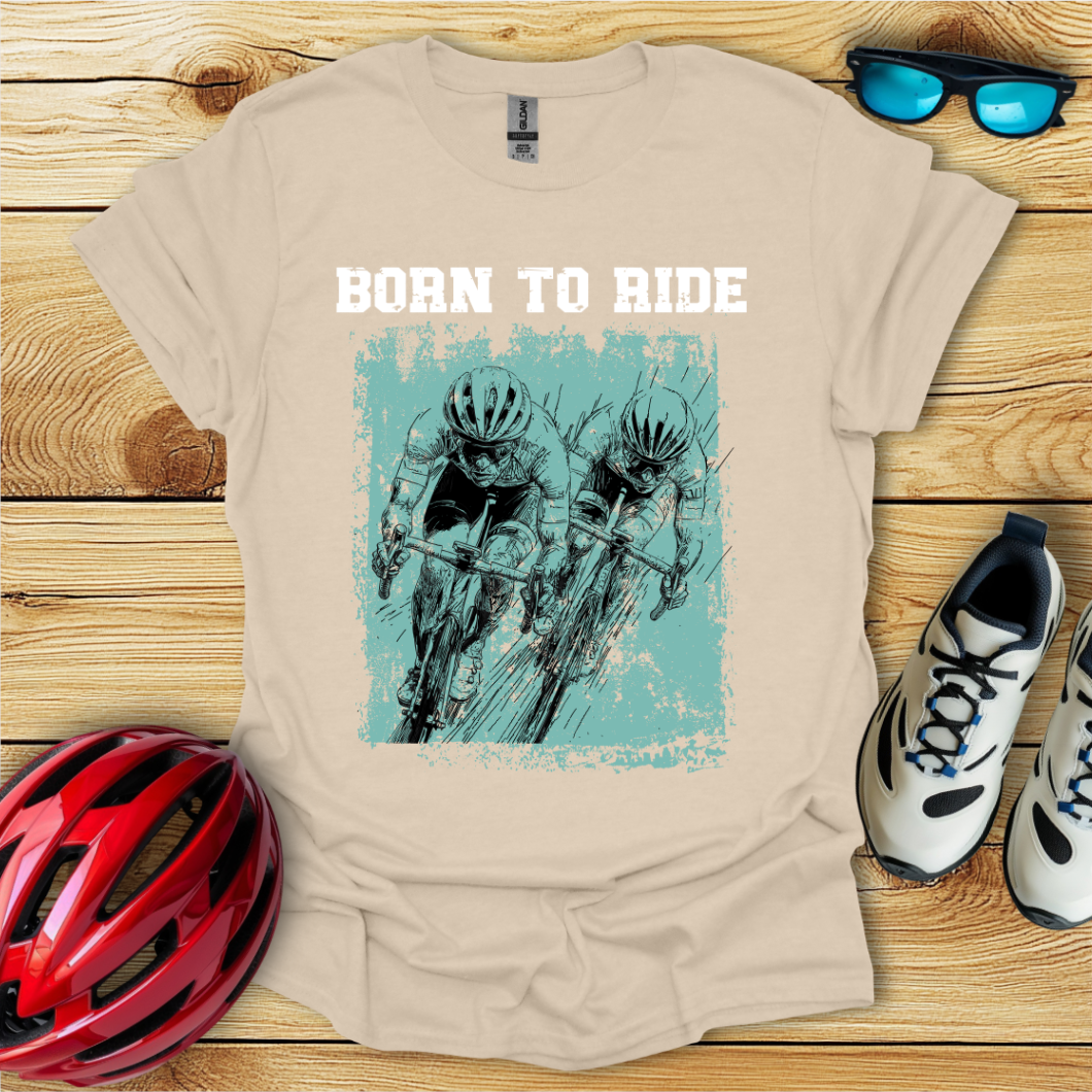 Born To Ride_Green T-Shirt