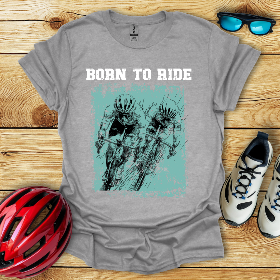 Born To Ride_Green T-Shirt