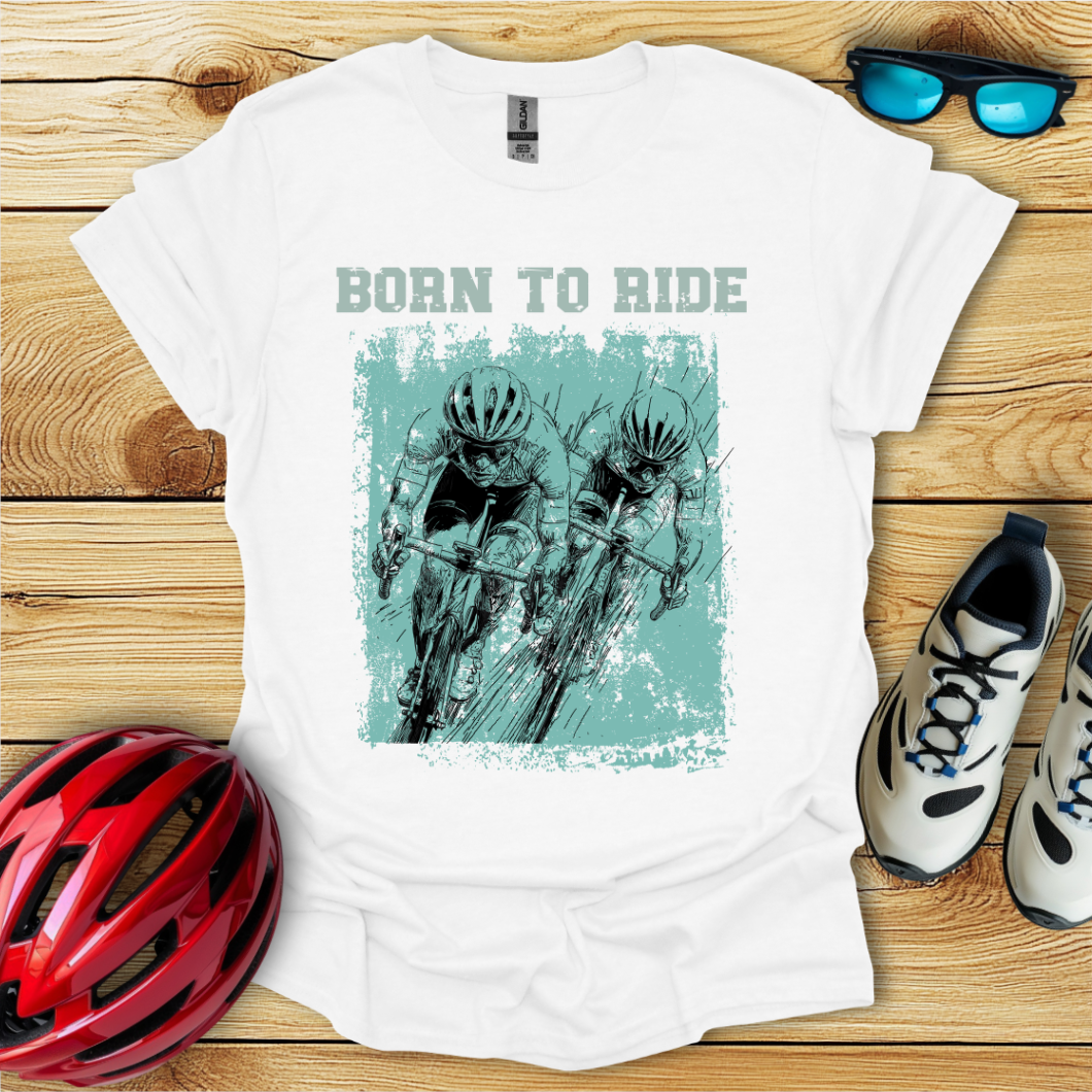 Born To Ride_Green T-Shirt